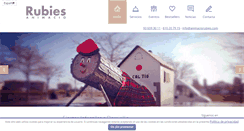 Desktop Screenshot of animaciorubies.com